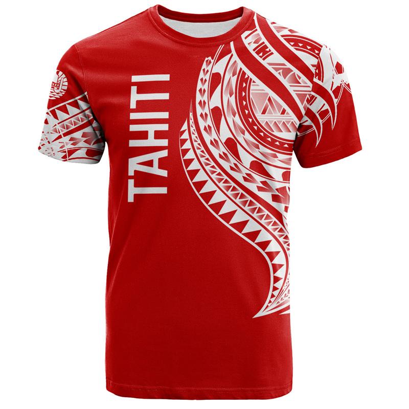 2026 Tahiti Tričko s 3D potiskem pro muže Polynéské grafické tričko Módní topy Krátký rukáv Letní Street Oversized trička