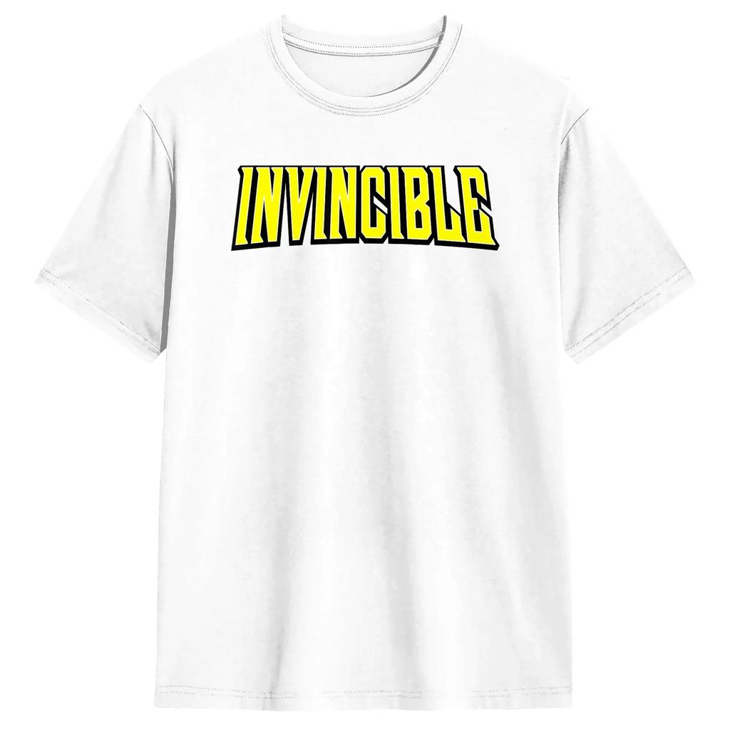 2026 Sommer Unbesiegbare Saison Sauberes Logo T-Shirts Unisex Crazy Baumwolle T-Shirt Rundhals Kurzarm T-Shirt Geschenkidee Kleidung