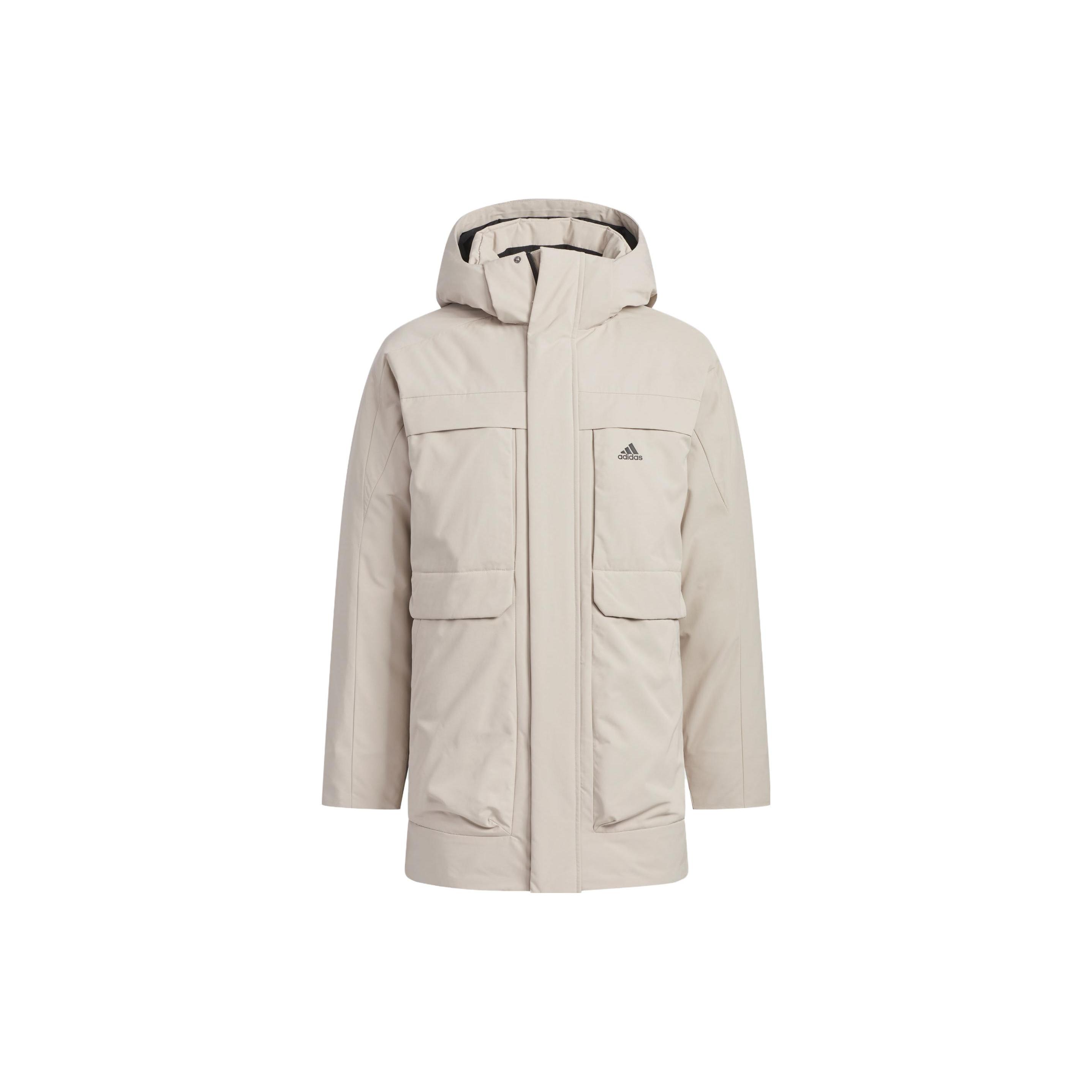 

New Adidas Down Jackets Men s Beige IV7554 S
