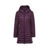 Autumn and winter light down jacket women's hooded medium and long thin slim portable jacket warm winter clothing