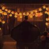 1pc, 10/20 Led Halloween Light String, Battery Powered, Halloween Pumpkin Lantern, Party, Yard, Garden Halloween Decoration