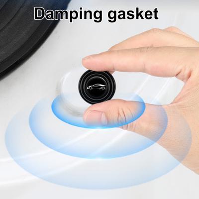 10Pcs Car Door Shock Absorber Anti-collision Sound-proof Mini Car Door Silicone