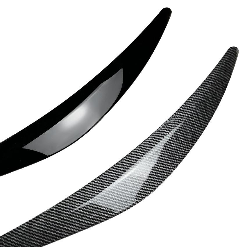 For Infiniti Q50 2014+ Headlight Eyebrow Eyelid Trim Lamp Cover Sticker Car Accessories