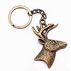 Merry Christmas Keychain Letter Charm Holiday Key Holder 28mm Ring