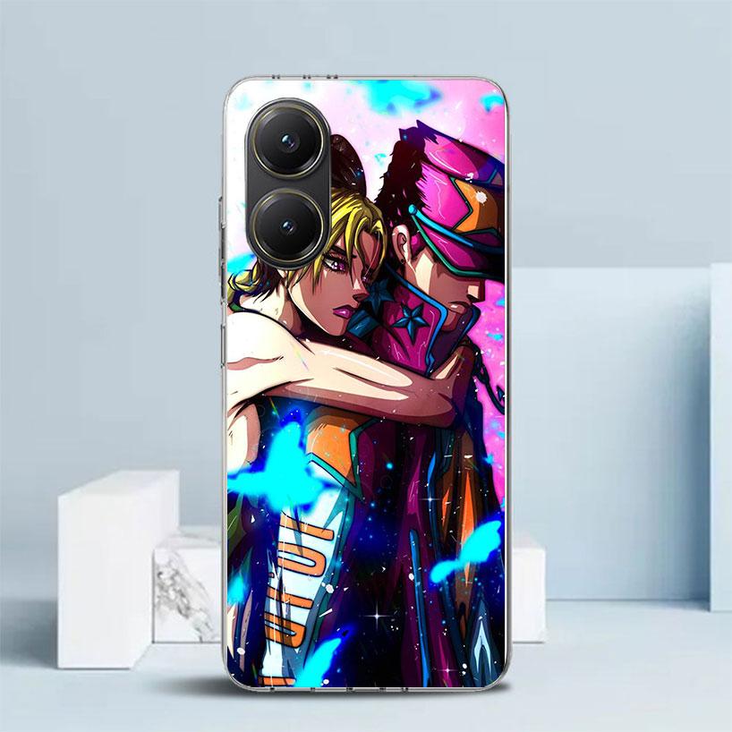 JoJo's Bizarre Adventure Jolyne Cujoh Soft Cover for Xiaomi Poco F7 Ultra X7 X6 X5 Pro M7 Phone Case Redmi 15 15C 13 13C 12 12C