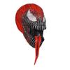 All Red Venom Spider-man Cosplay Mask For Adults Comfortable Latex Headgear