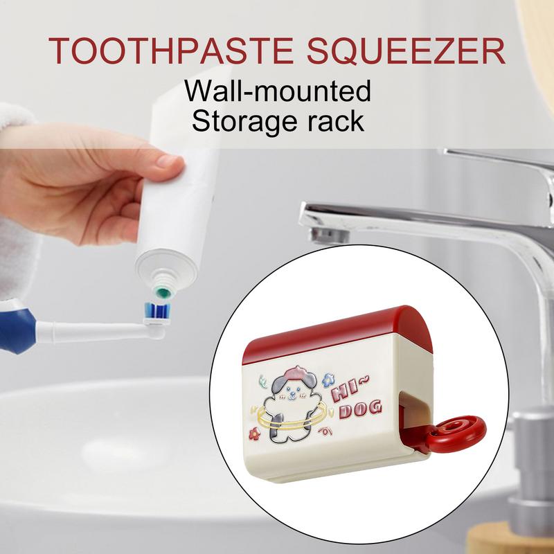 Toothpaste Squeezer Multifunctional Bathroom Holder Stand for Home Shower Room Hotel Outdoor Travel Toothpaste Tube Wringer