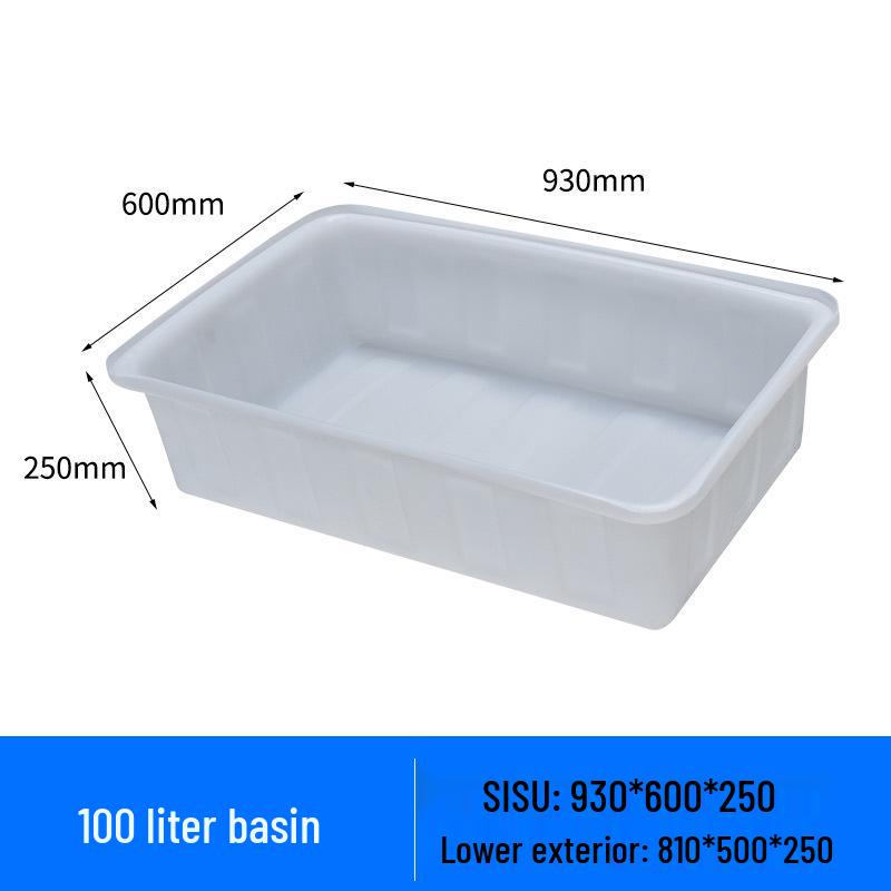 Rectangular Thickened Plastic Water Tank for Aquaculture and Fish Farming