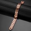 Copper Bracelet for Men Double Raw Magnets for Joint Pain and Stiffness Joint Related Inflammation and Skin Allergies