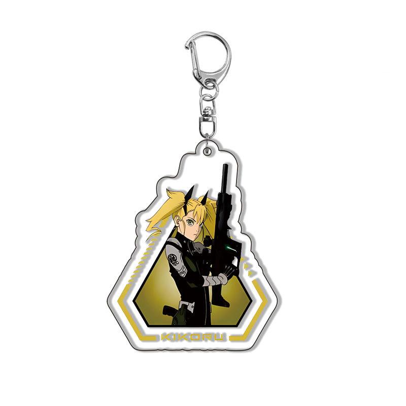 Monster 8 Acrylic Keychain Kafka Hibino Narumi Gen Ashiro Mina Anime Key Holder Pendant Accessory for Fans Collection Present