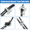 X Autohaux Manual Gear Shift Cable Transmission Shifter Cable Replace 33820-2B540 ZZT230 ZZT231 for Toyota Celica 2000-2005