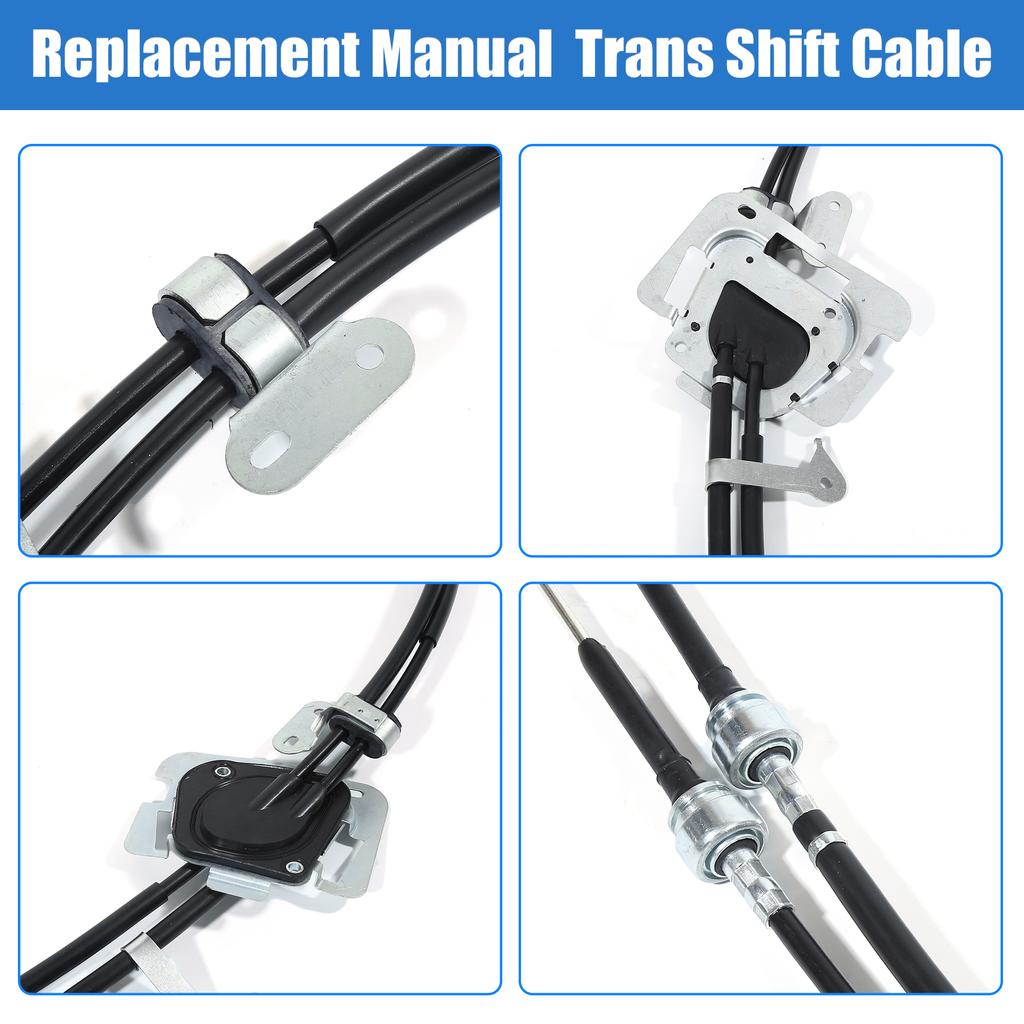 X Autohaux Manual Gear Shift Cable Transmission Shifter Cable Replace 33820-2B540 ZZT230 ZZT231 for Toyota Celica 2000-2005