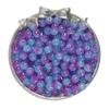 20-50pcs/lot Jelly Flat Round glass Beads Bracelet Spacer Beads For DIY Handmade Charm Jewelry Making Findings Wholesale