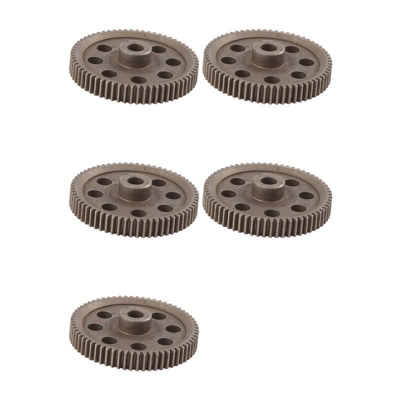 ABFU-5X Steel Spur Gear 64T 0.6 Module Diff Main Parts For Redcat Epx Pro HSP BRONTOSAURUS Exceed Infinitive