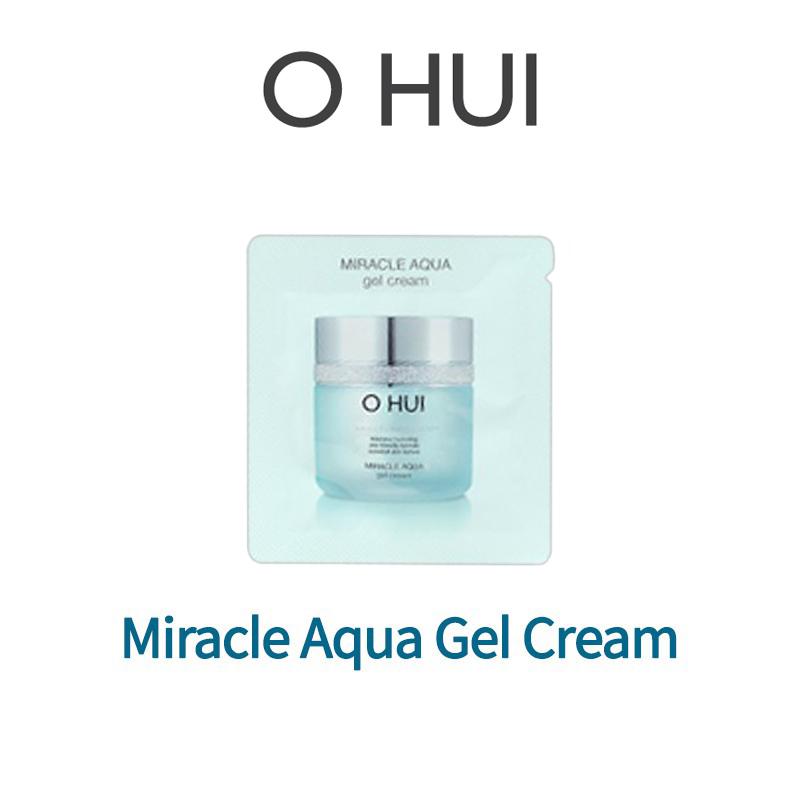 

OHUI Miracle Aqua Gel Cream 1 мл x 30 шт. Увлажняющий водянистый крем