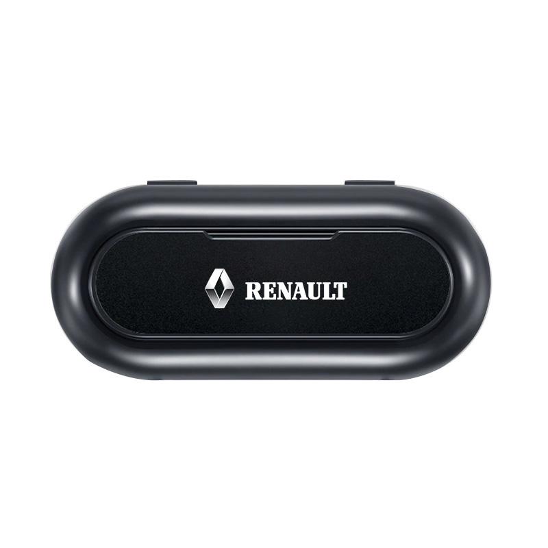 1 ks Úložný box na brýle do sluneční clony do auta Držák Organizér Autostyling Pro Renault Dacia Clio Laguna 2 Megane 2 3 Duster Logan Captur