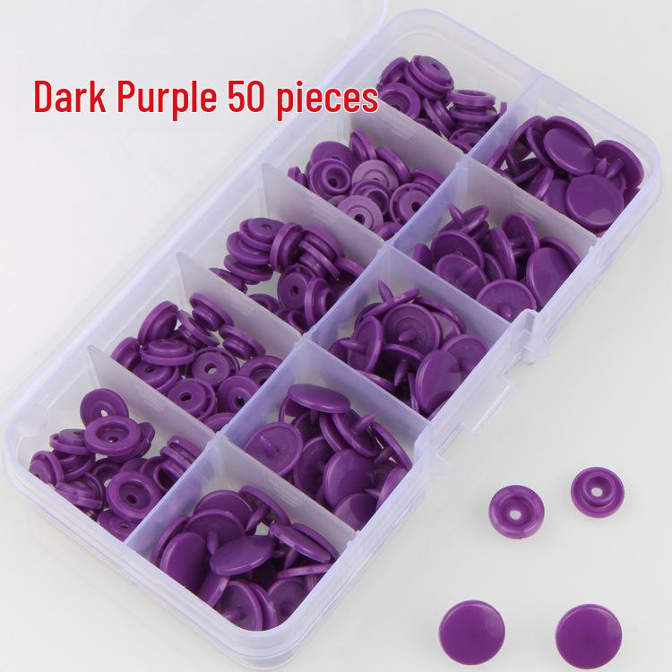 Colorful T5 Plastic Baby Snaps with Tool Support for One-Piece Drop Shipping