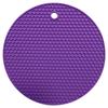 18cm Round Silicone Non-slip Heat Resistant Mat Coaster Cushion Placemat Pot Holder Kitchen Accessories