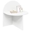 Nightstand White 40 x 35.5 x 45.5 cm Engineered Wood