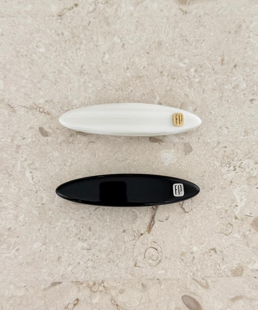 Fantastic Planet Flat Ellipse Hair Pin (2Colors)