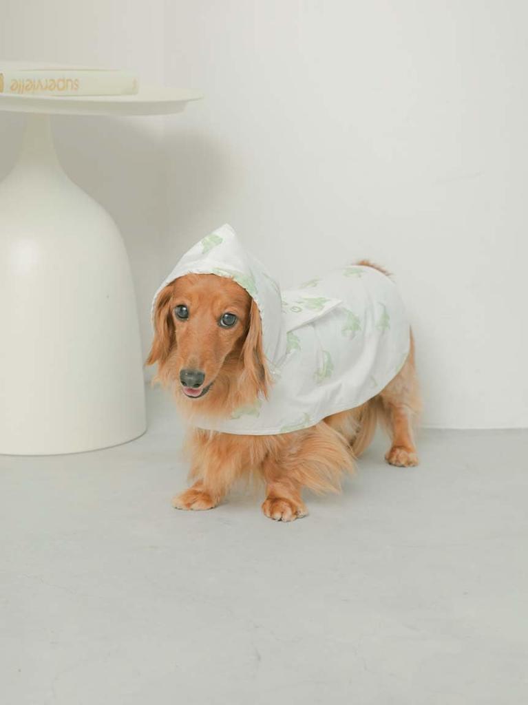 rain poncho [CAT&DOG] Dachshund-sized