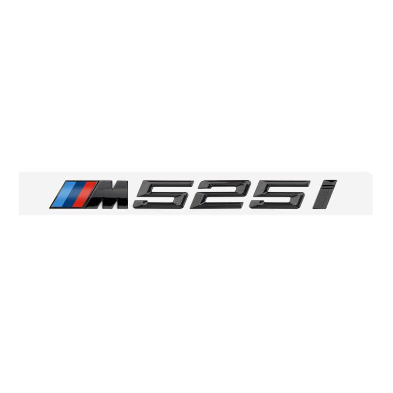 BMW Rear Emblem M Lettering Modification for 330i, 325li, 430i, 530i, 540li