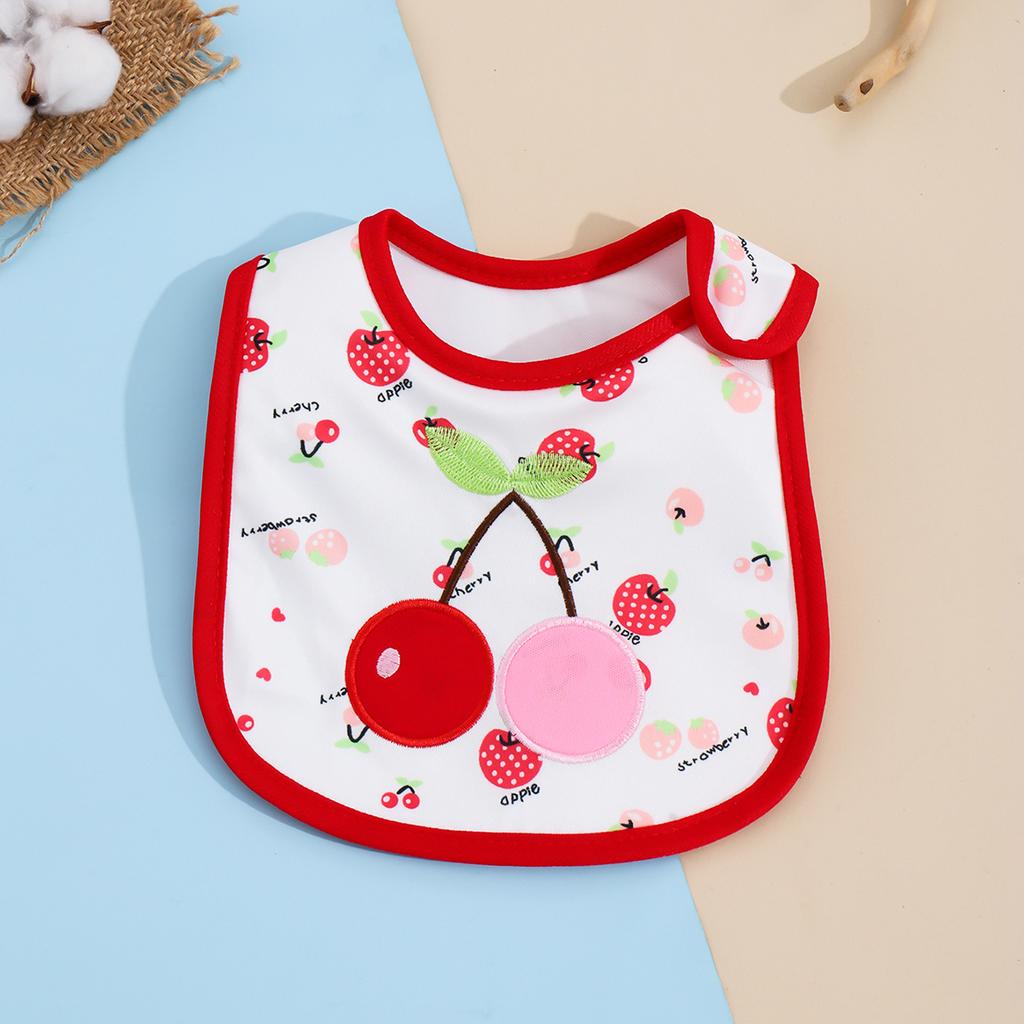 Baby Girl Boy Feeding Bibs Waterproof Apron Cartoon Towel Kids Toddler Dinner baberos Bandanas Burp Cloths