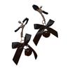 1 Pair Nipple Clamps Adjustable Non-Piercing Body Jewelry with Bowknot Bells Metal Decorative Clips for Adult Men Women Couples Bedtime Play
