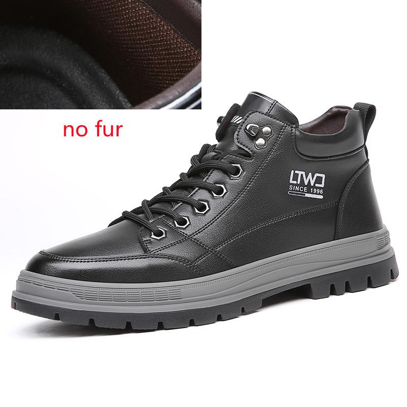 men Leather Boots Men's Retro Motorcycle Fashion Shoes For Men Botas lace up shoes Hombre Chaussures Pour Hommes Bottine Homme
