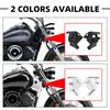 Motorcycle Chrome Black Front Frame Side Guard Neck Protection Cover For Yamaha Vstar Xvs1100 1100 1999-2009