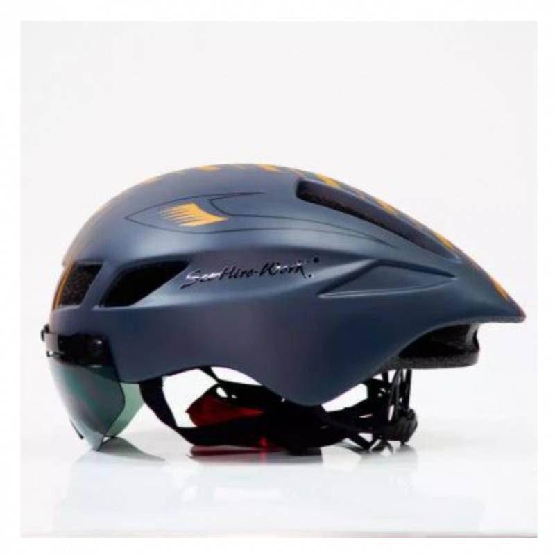 Ochelari cască de bicicletă integrată munte șosea ochelari pneumatici patinaj cu rotile spargere vânt cască vehicul electric