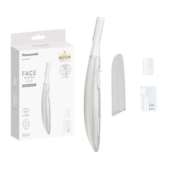 Panasonic Face Shaver Ferie Baby Hair Eyebrow Battery Operated Gray ES-WF63-H