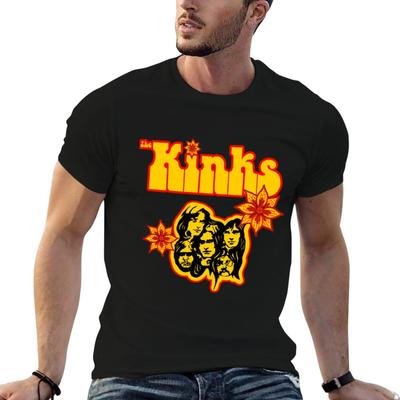 Rock The Kinks Band Hauptmitglieder T-Shirt T Shirt Unisex 100% Baumwolle Luxusmarke Unisex T-Shirt Grafik Unisex T-Shirts Grafik-T-Shirt