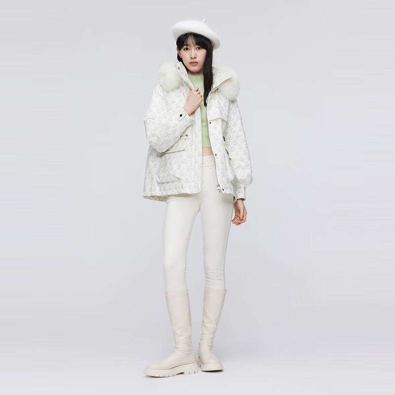 

BOSIDENG Women s Long Hooded Goose Down Parka 175/96A