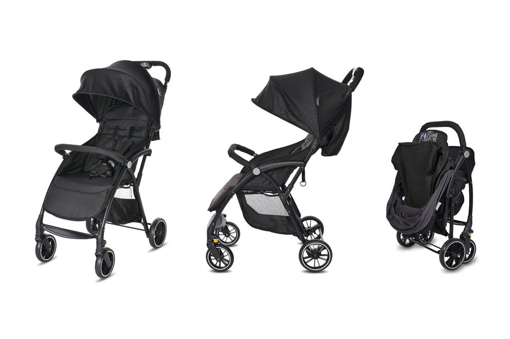 Lorelli fresh - wózek spacerowy do 22kg | black jasper