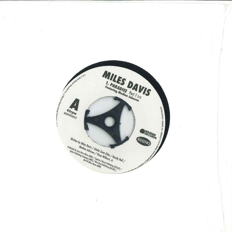 

7inch Record MILES DAVIS - Paradise 603497850457 Warner Records, 2019 UK Jazz