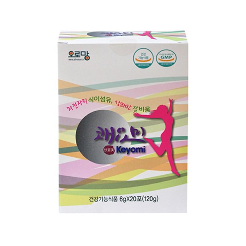 Oroman Refreshing Jibium Psyllium Dietary Fiber Kwayyomi 20 packets, 120g, 1 unit