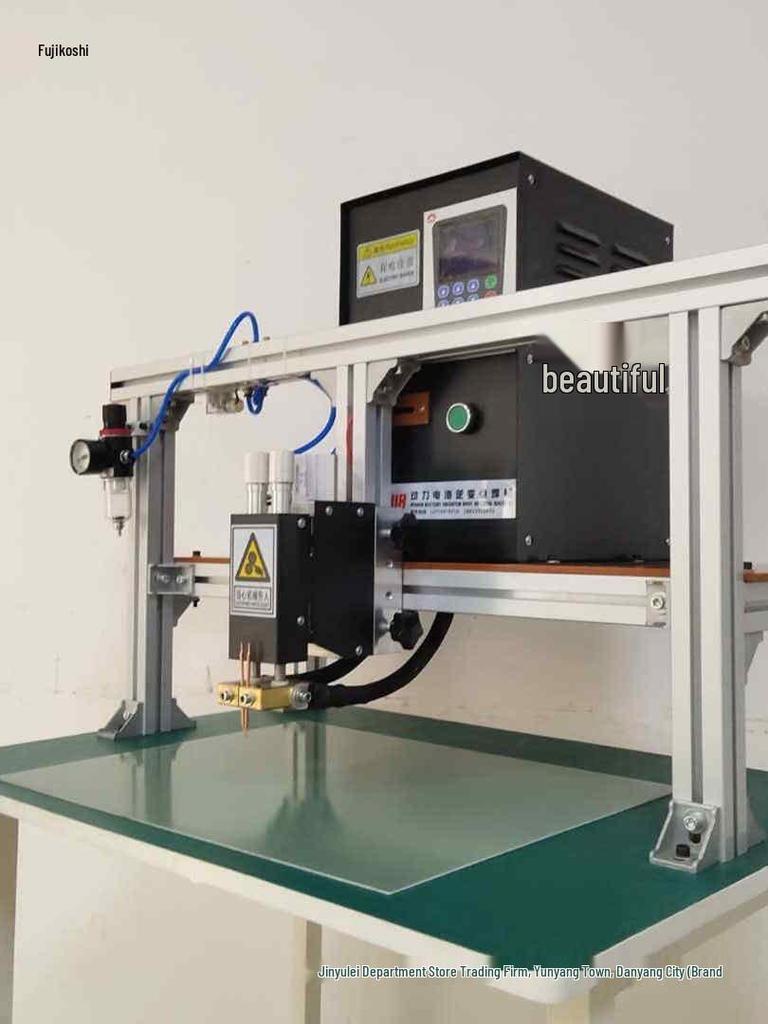 Pneumatic Gantry Lithium Battery Spot Welder for 18650 Cell Assembly