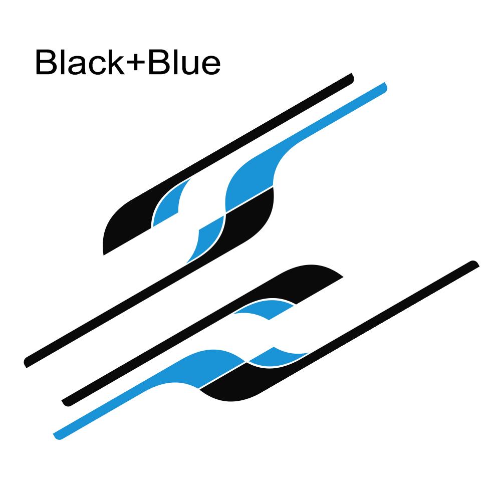 4PCS Car Long Side Stickers Graphics Camper Van Auto Racing Decals For Fiat Ducato Vinyl Film Accessories DIY Decoration