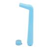 2 Pcs Hiccup Straw Small Hole Flat Mouth Reusable Stop Hiccups Straw for Adults Kids