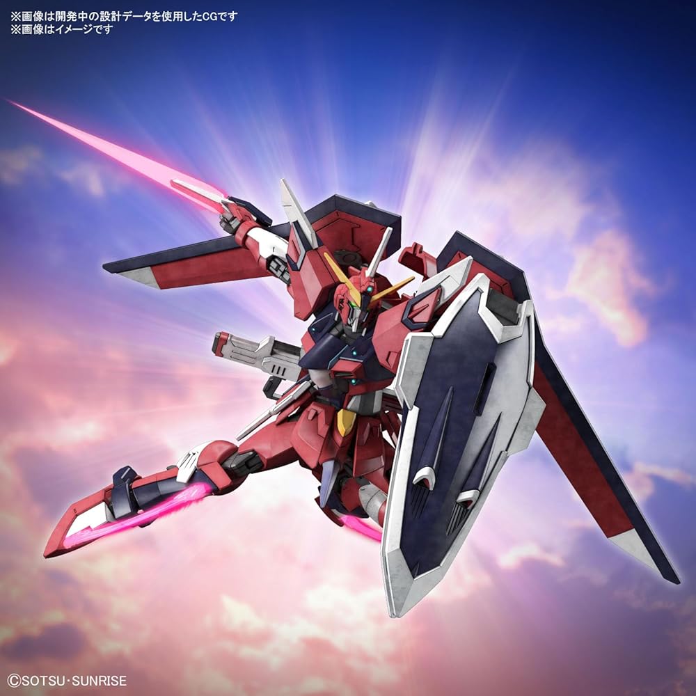 HG Gundam Seed Freedom Immortal Justice Gundam 1/144 Scale Color-Coded Plastic Model Kit