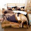 Camel King Queen Duvet Cover Tropical Desert Animals Bedding Set Lovely Wildlife Quilt Cover 2/3pcs Polyester Comforter Cover