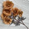 Flowers Silk Wedding 6 Branches Floral Arrangement Venue Home Decoration Gift