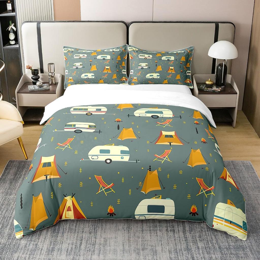 Zelt Bettbezug Sets Für Kinder Queen Twin Größe Leichte Daunendecke Bezüge Zimmer Dekor 2 Kissenbezüge 1 Bettbezug Kein Bettbezug