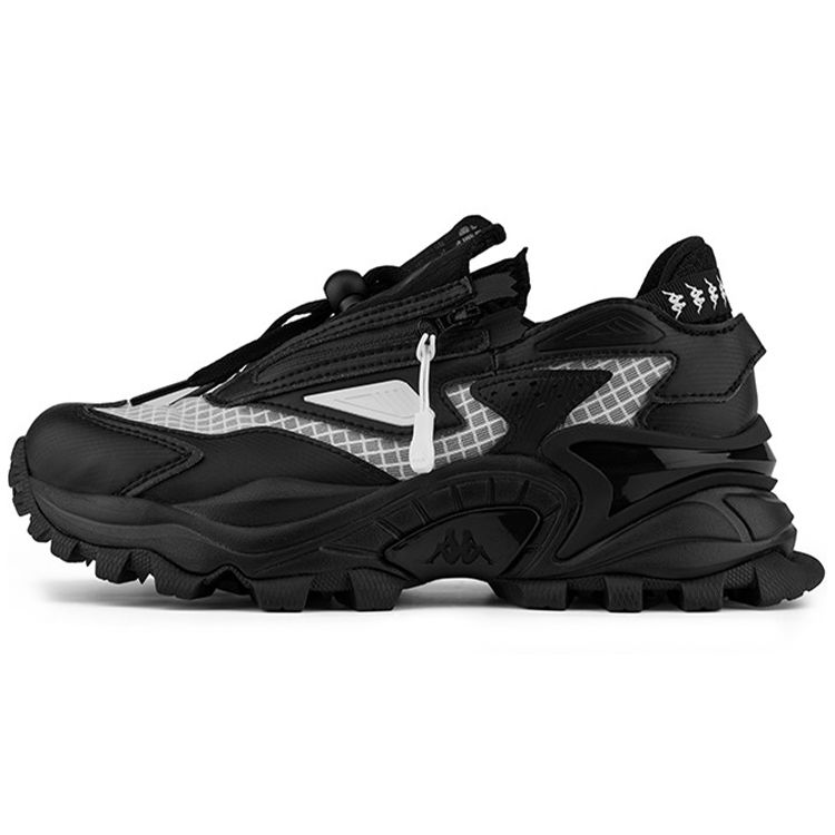 Kappa Trendy Versatile Non-Slip Wear-Resistant Breathable Low-Top Casual Shoes Unisex Sneaker Black K0BY5MC08-990