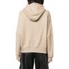 Y-3 Buchstabenlogo Bedrucktes Kapuzen-Langarm-Sweatshirt Damen-Sweatshirt Beige HT4728