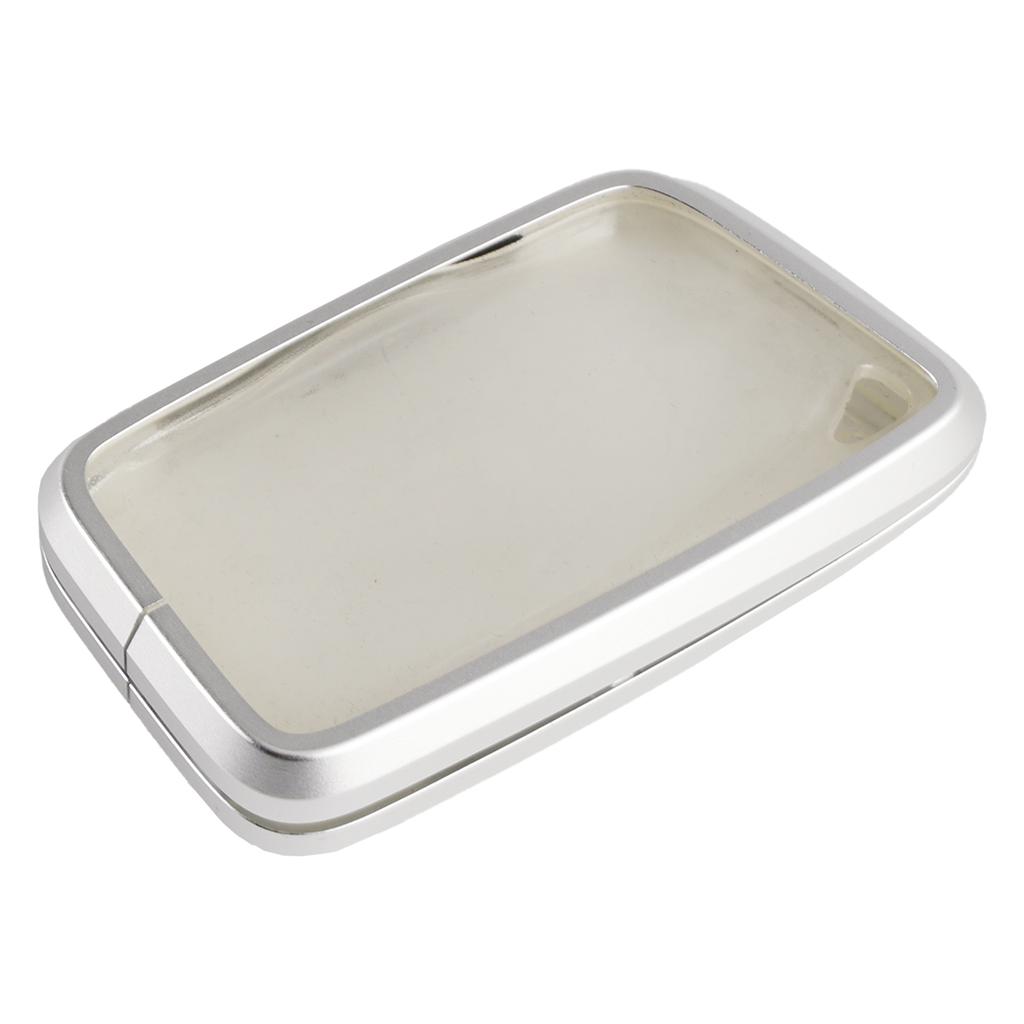 Alloy Aluminum TPU Soft Film Car Key Gray Case Cover For Lexus IS GS ES RX