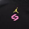 Jordan Luka Dončić Letter Logo Hoodie with Pocket Men Tops Black FD0618-010