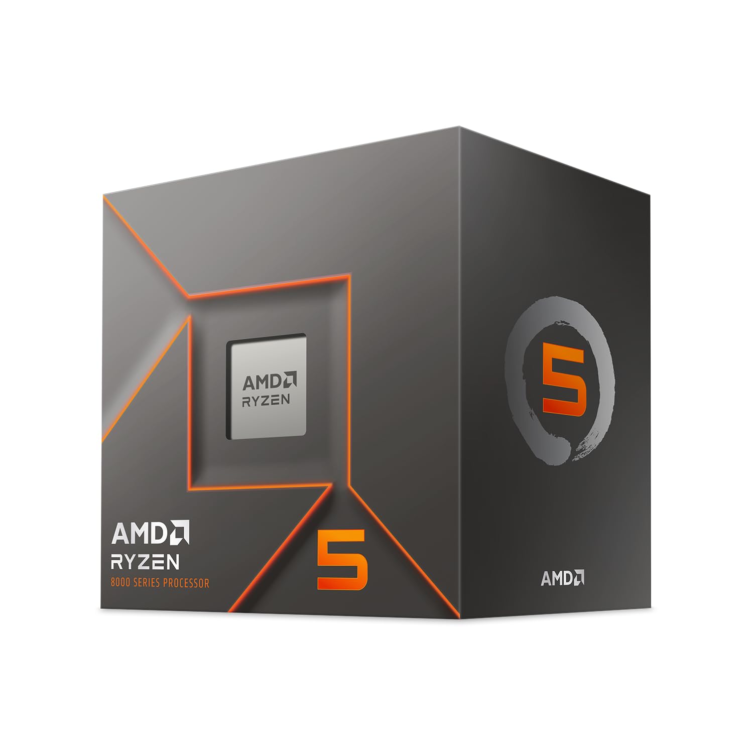 

Процесор AMD Ryzen 5 із системою охолодження Wraith Stealth Cooler AM5, 6 ядер, 12 потоків, 22 МБ, 65 Вт. Продукт авторизованого дистриб’ютора 8400F, 4,2 ГГц / 100-100001591BOX/EW-1Y срібний