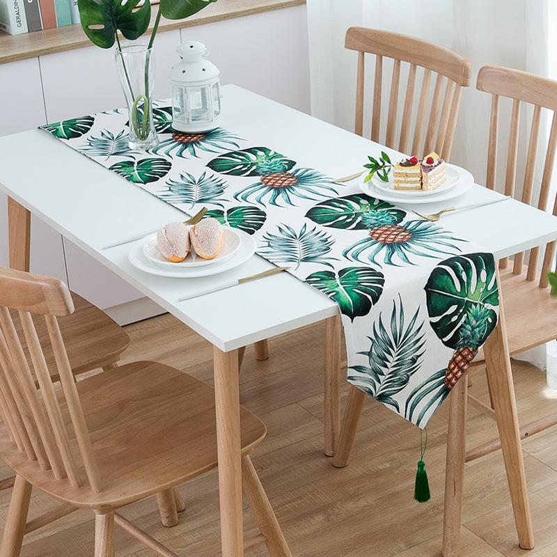 Rectangular Table Cloth Kitchen Table Heat Resistant Durable Table Runner TableCloth for Decoration Home Hotel Banquet